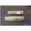 Image 1 : 2X 1989 ¢50 Penny Roll