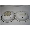 Image 3 : (2) Enamel Bowls