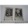 Image 2 : (4) Bee Hive Hockey Photo Woodgrain Borders - Sump Worsley, Chico Maki, Phil Esposito