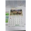 Image 6 : (2) Remington Wildlife Calenders 1980 & 1990, (2) CWB Calenders 2000 & 2005