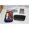 Image 1 : Lot of Car Accessories - Storage Net, New Visor Camcorder, Detailing Kit, Storage Bag