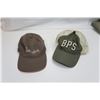 Image 7 : Hunting/Fishing Vest, New Bass Pro Shop Hat, Cabela's Hat & Besnard Lake 1988 Fishing Derby Beer Mug