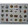 Image 1 : Curling Lapel Pins - Lot of 24 Pins - All Different