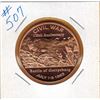 Image 1 : 1 OUNCE COPPER  .999 FINE - CIVIL WAR - 150th ANNIVERSARY - THE BATTLE of GETTYSBURG