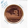 Image 1 : 1 OUNCE COPPER  .999 FINE - TRUMP'S WALL