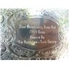 Image 3 : ENGRAVED SILVER PLATE AWARD TRAY - Outstanding Farm Girl - 1964 Camp - Battleford Agric. Soceity