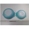 Image 3 : 2 Vintage JAJ Pyrex Pastel Blue Bowls