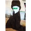 Image 1 : Brown handmade knit touque & mitt's & scarf set.
