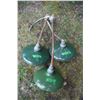 Image 2 : 3 vintage greenop yard light w/ brackets.