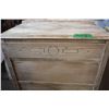 Image 2 : Antique 4 drawer highboy, "sanded".