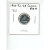 Image 1 : 1960 Canadian Silver 10 Cents. Proof Like-65 with Cameo. Bright White. Nice.