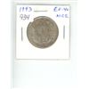 Image 1 : 1943 George VI Silver 50 Cents. World War II issue. EF-40. Nice.