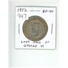 Image 1 : 1952 George VI Silver 50 Cents. Last 50 Cents issued for King George VI. EF-40. Nice.