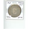 Image 1 : 1964 Canadian Silver Dollar. Missing Dot. EF-40.
