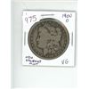 Image 1 : U.S. 1900O Morgan Silver Dollar. New Orleans Mint. VG-8.