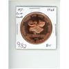 Image 1 : 1968 Moose Jaw Coin Club Fourth Annual Coin-a-Rama bronze medal. Moose head. BU. Nice.