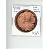 Image 1 : Golden State Mint one ounce pure .999 copper medal. Indian Head. BU. Nice.