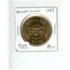 Image 1 : Regina 1969 Buffalo Days Trade Dollar. BU. Nice.