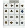 Image 1 : Complete Set of 16 Canadian Small Cents & Nickels. 1939 – 1945. Includes both Tombacs as well as one