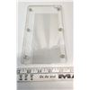 Image 1 : Hard Plastic Holder for housing Canadian and American regular sized paper money. New.