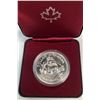 Image 1 : 1979 Canadian Silver Dollar. Commemorates the 300th Anniversary of the Griffon, the first voyage by 