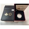 Image 1 : 2016 Lucky Loonie. .9999 pure Silver. Colourized Canadian Olympic and Paralympic Team logos. Proof. 