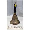 Image 1 : School bell, brass or bronze (cracked and brazed)