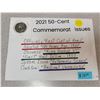 Image 1 : 2021 50¢ fifty cent piece commemorative issue