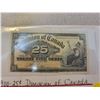 Image 2 : 1900 25¢ Dominion of Canada 25¢ shinplaster Boville signature