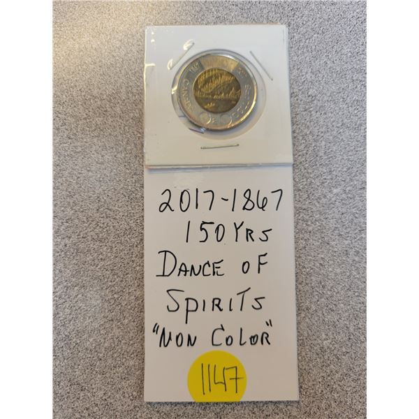 2017-1867 'Dance Of Spirits' canadian toonie