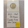 Image 1 : 2015-1965 50 years Canada flag  non color