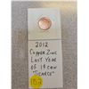 Image 1 : 2012 Copper zinc last year of 1¢ coin