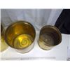 Image 2 : 3 Brass Planters