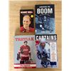 Image 1 : 4 NHL books including Bobby Hull