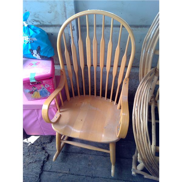 Wooden Rocking Chair