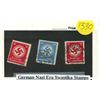 Image 1 : 3 German Nazi Era Swastika Stamps