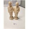 Image 1 : Pair Vintage Colonel Sanders KFC Plastic Salt & Pepper Shakers