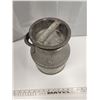 Image 2 : Rare One Gallon Cream Can W/ Lid 10" Tall