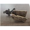 Image 1 : Antique 3 Strand Rope Maker Machine Tool Fence Mount