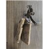 Image 2 : Antique 3 Strand Rope Maker Machine Tool Fence Mount