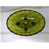 Image 2 : Green Glass Fruit Bowl