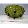 Image 3 : Green Glass Fruit Bowl