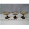 Image 1 : 3 Brown Glass Dishes