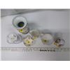 Image 2 : Lot of 6 Pieces of Chinaware - Vase, Egg Holder, Creamer and Sugar Container, etc. (Some Royal Alber