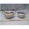 Image 1 : Hand Painted Meito Chinaware Creamer and Sugar Container