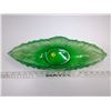 Image 2 : Green Glass Fruit Dish