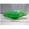 Image 3 : Green Glass Fruit Dish
