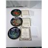 Image 1 : 3 Collector's Art Plates - 2x Russian Plates, and Walderbeere Im Moos