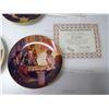 Image 5 : 4 Collector's Art Plates - The Landing, Grandpa's Treasure Chest, Fish Story, and This is the Room T