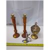 Image 1 : Lot of 4 Candle Holders